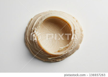 chinese tea for spa or bath on white background chinese tea for spa or bath on white background 136937263