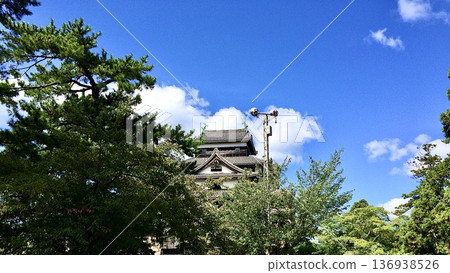 Matsue Castle in Matsue City, Shimane Prefecture Matsue Castle in Matsue City, Shimane Prefecture 136938526