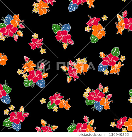 芙蓉紡織圖案非常適合阿囉哈襯衫， 136940263