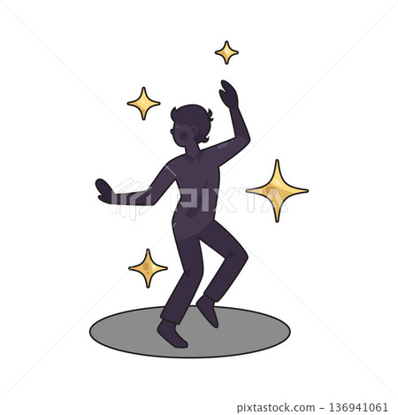 Illustration of Dance Illustration of Dance 136941061