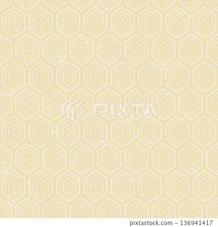 復古日式圖案抽象向量無縫圖案 136941417