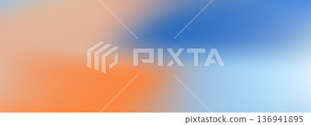 Bright color gradient. 136941895