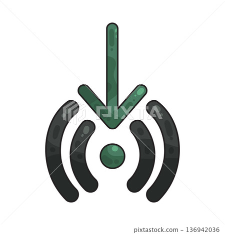 Illustration of Audio Download Illustration of Audio Download 136942036