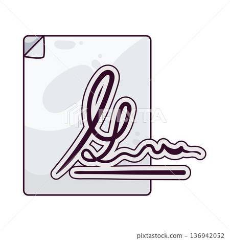 Illustration of Signature 136942052