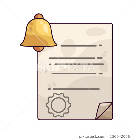 Illustration of Legal Notice 136942066