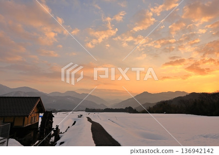 凱達梯田的雪景 4 凱達梯田的雪景 4 136942142