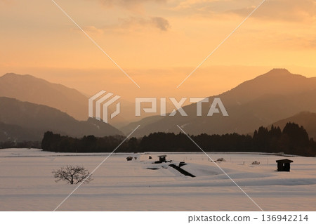凱達梯田的雪景 16 凱達梯田的雪景 16 136942214
