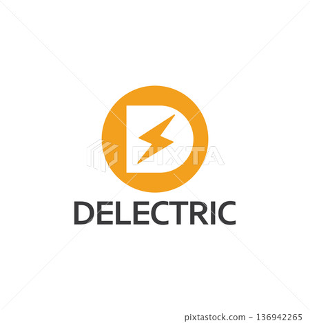initial d electric energy logo vector template initial d electric energy logo vector template 136942265