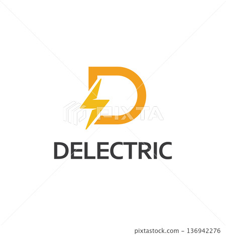 initial d electric energy logo vector template initial d electric energy logo vector template 136942276