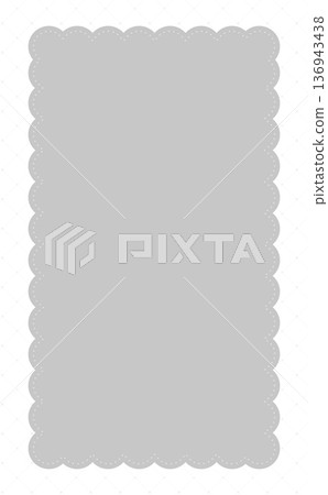 Cute gray checkered pattern and frame 6_Vertical Cute gray checkered pattern and frame 6_Vertical 136943438