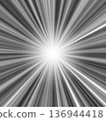 背景插圖為放射狀閃耀的集中線條 136944418