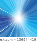 背景插圖為放射狀閃耀的集中線條 136944419