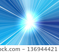 背景插圖為放射狀閃耀的集中線條 136944421