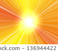 背景插圖為放射狀閃耀的集中線條 136944422