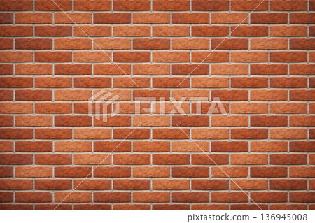 Background material: brick wall, brick tile wall 136945008