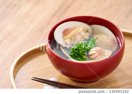 春季清蛤蜊湯 136945202