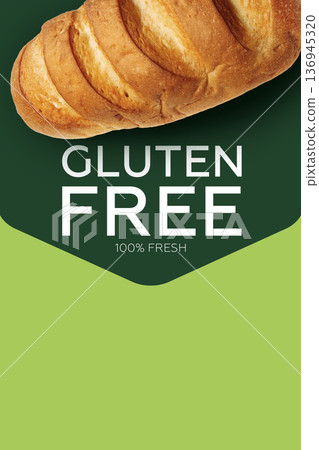 Enjoy gluten free bread for a happy Easter meal with friends and family together Enjoy gluten free bread for a happy Easter meal with friends and family together 136945320