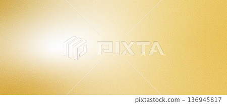 Gold brass sand grain texture. Luxurious horizontal gradient background smooth metallic surface. Glam festive premium materials. Vector caramel background with golden foil texture effect 136945817