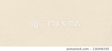 Vintage ecru beige background with recycled paper texture. Cream-toned craft surface displaying natural grain, perfect for organic handmade design composition. Vector ivory gray beige rice paper bg 136946395