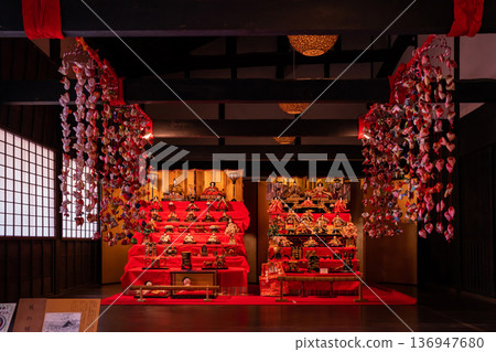 春天的女兒節二川宿本陣博物館(愛知縣豐橋市) 春天的女兒節二川宿本陣博物館(愛知縣豐橋市) 136947680