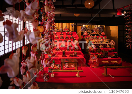 春天的女兒節二川宿本陣博物館（愛知縣豐橋市） 136947693