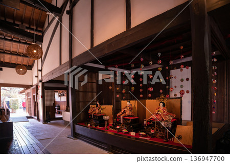 春天的女兒節二川宿本陣博物館（愛知縣豐橋市） 136947700