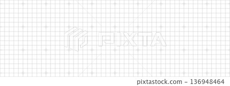 Grid bg. Architecture background. Digital mat pattern. Square geometry texture. Technical concept. Business infographic. Notepad pattern. School backdrop. Vector illustration 136948464