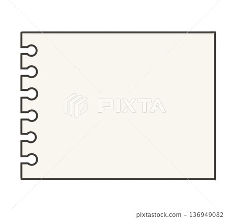 撕碎的空白紙條 撕碎的空白紙條 136949082