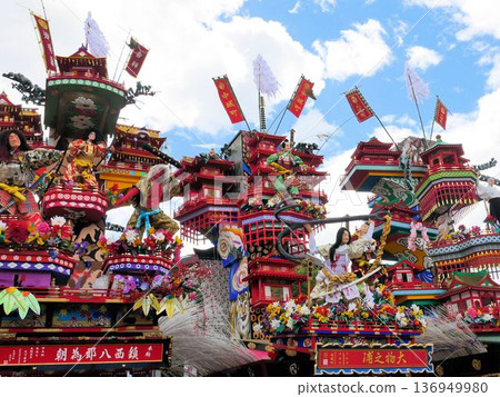 大分縣日田市祇園祭上的美麗花車 136949980
