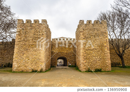 The entrance arch of the Governo 136950908