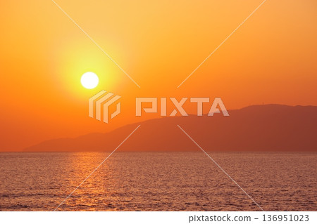 夕陽 夕陽 136951023