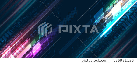Abstract fast racing speed background with tyres 136951156