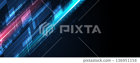 Abstract fast racing speed background with tyres 136951158
