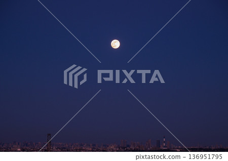 The full moon in January 2026 is also known as the "Wolf Moon." 136951795