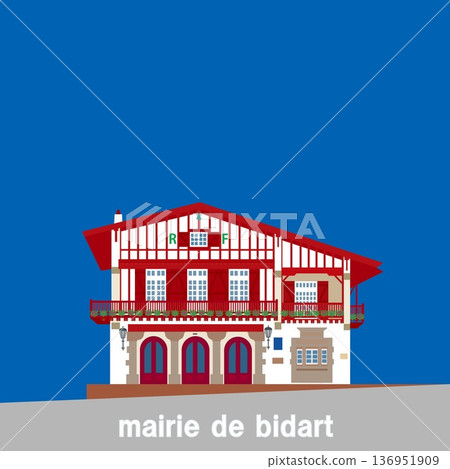 Bidart Bidart City Hall Mairie de Bidart Basque 136951909