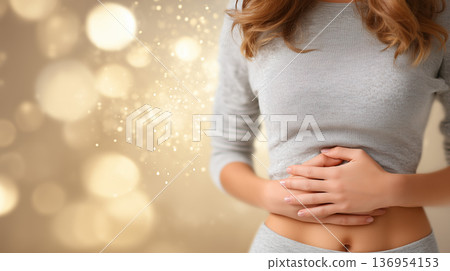 女性健康照護形象 | Femcare,安心,健康與美麗概念 女性健康照護形象 | Femcare,安心,健康與美麗概念 136954153