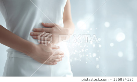 女性健康照護形象 | Femcare，安心，健康與美麗概念 136954155