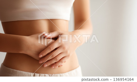 女性健康照護形象 | Femcare，安心，健康與美麗概念 136954164