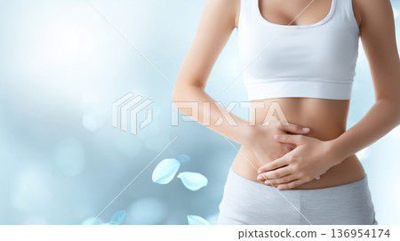 女性健康照護形象 | Femcare，安心，健康與美麗概念 136954174