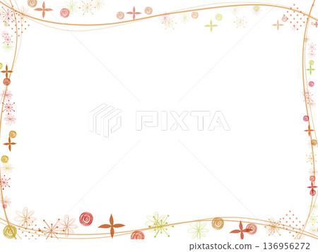 Hand-drawn cute frame Hand-drawn cute frame 136956272