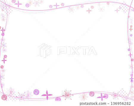 手繪可愛邊框 手繪可愛邊框 136956282