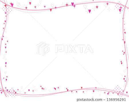 手繪可愛邊框 136956291