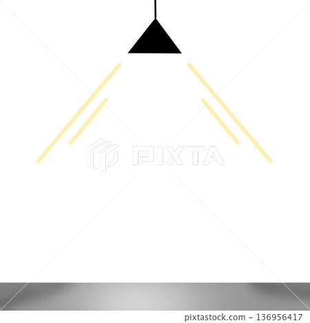 Illustration of a simple light bulb 136956417