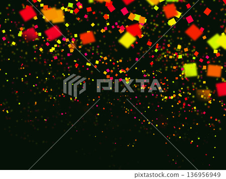 Colorful confetti Colorful confetti 136956949