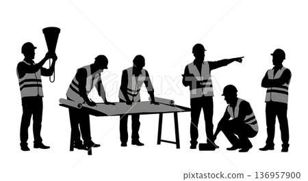 Black Solid Planner Rain Gauge Silhouettes Set of Six on White Background Black Solid Planner Rain Gauge Silhouettes Set of Six on White Background 136957900