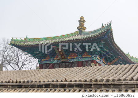 Martial arts Buddhist Shaolin Monastery in Luoyang, China 136960652