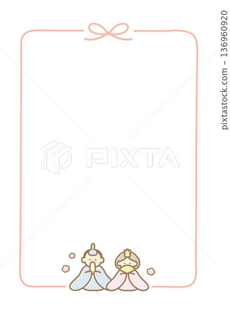 12 Celebration Cards for Girls' Festival and First Doll Festival 12 Celebration Cards for Girls' Festival and First Doll Festival 136960920