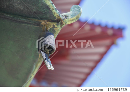 【四天王寺】代表大阪的古老寺廟,景色優美 【四天王寺】代表大阪的古老寺廟,景色優美 136961789