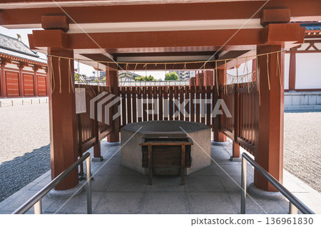 [Shitennoji Temple] Beautiful scenery of a historic temple that represents Osaka 136961830