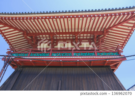 [Shitennoji Temple] Beautiful scenery of a historic temple that represents Osaka 136962070